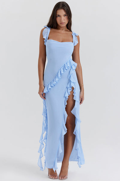 Carmen - Elegantes Rüschenkleid