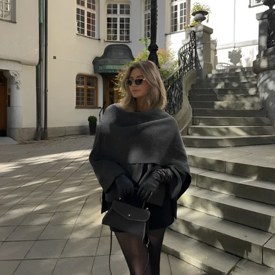 Christina® | ELEGANTER MANTEL AUS HOCHWERTIGEM STOFF