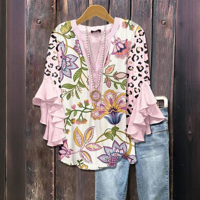Nira® | verspielte Blumenbluse