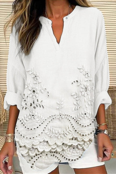 Vina® | Bluse Coastal Bloom