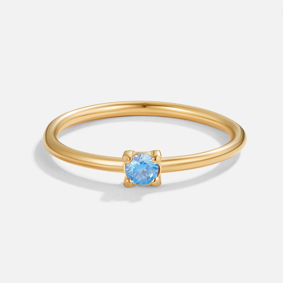 Elowen®  Goldringe mit Geburtsstein