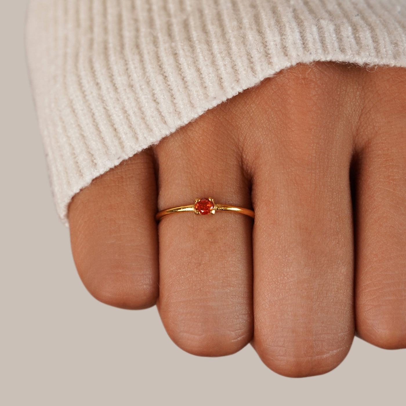 Elowen®  Goldringe mit Geburtsstein