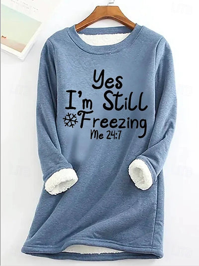 Katharina® | „Yes, I’m Always Freezing“ Warmes Winter-Outfit