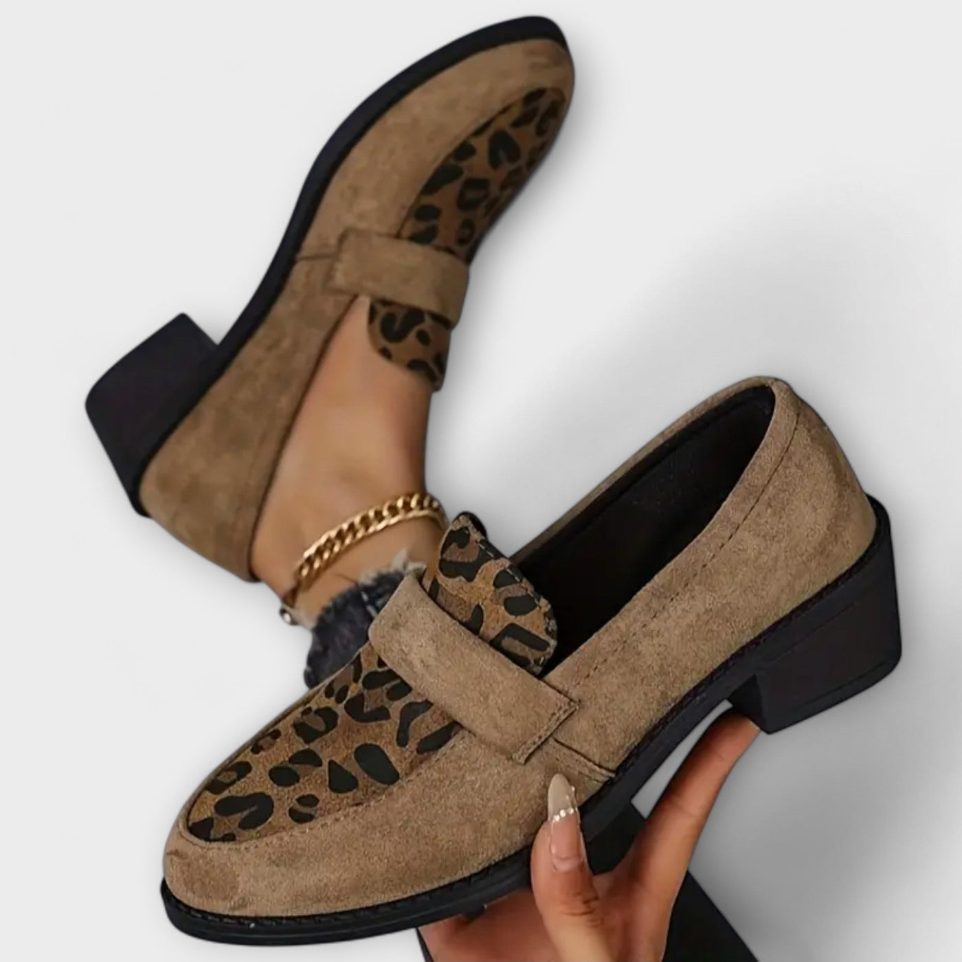 Mira® | Elegante Leopardenmuster Schuhe
