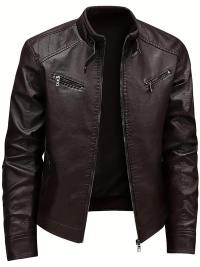 Gregor® | Herrenjacke für Frühling und Herbst, vielseitige und lässige Motorradjacke.
