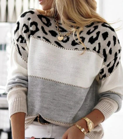 Chelsea – Stylischer Leo-Pullover