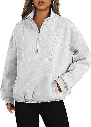 Chloe - Quarter-Reißverschluss-Pullover