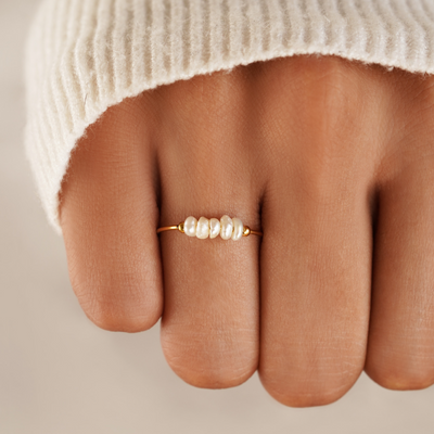 Tini® | Ring aus Süßwasserperlen