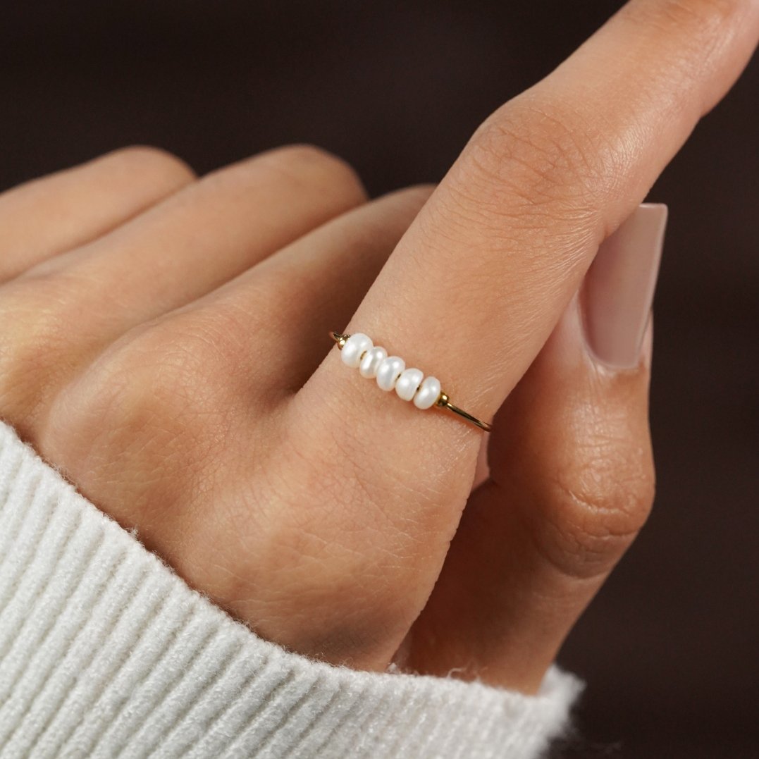 Tini® | Ring aus Süßwasserperlen