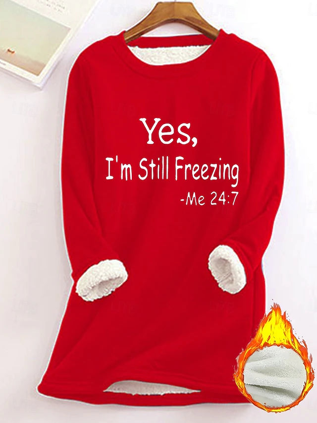 Daniela® | „Yes, I’m Always Freezing“ Warmes Winter-Outfit