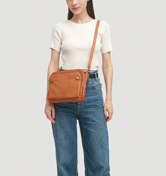 LIESL® | Hochwertige Lederhandtasche