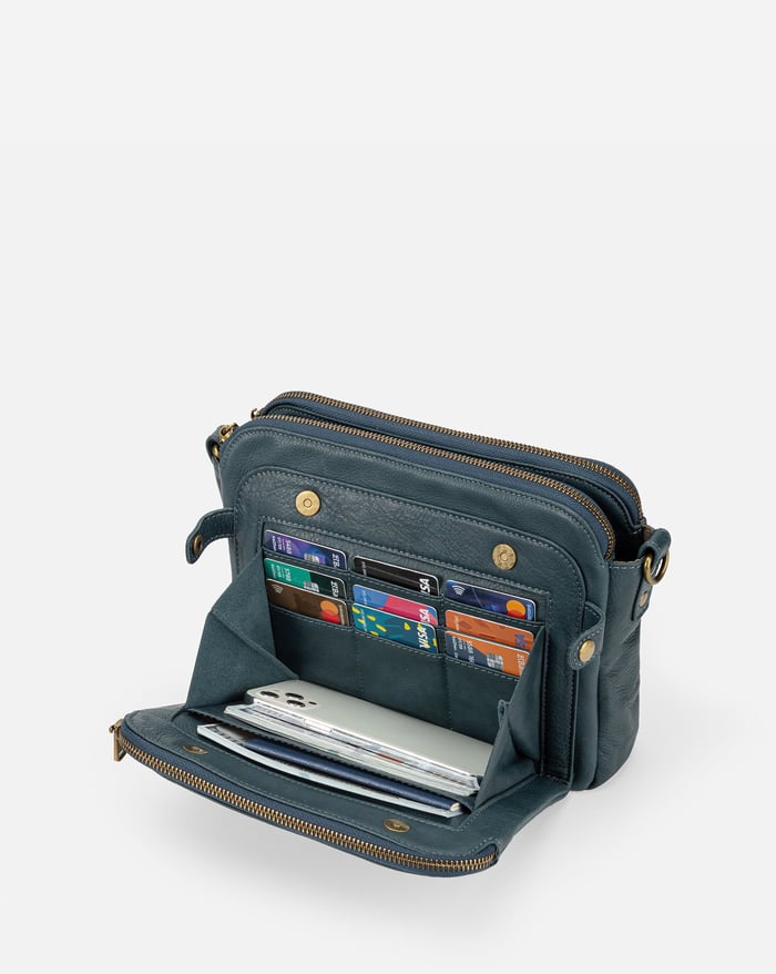 LIESL® | Hochwertige Lederhandtasche