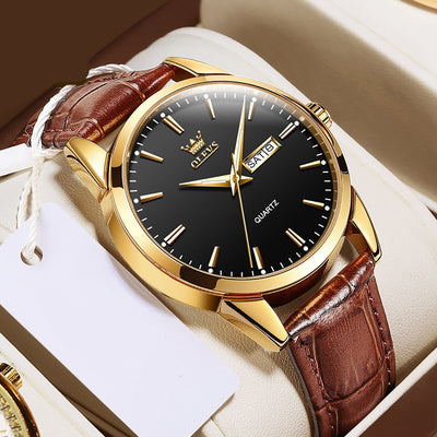 Dietmar® | Luxus-Leder-Armbanduhr