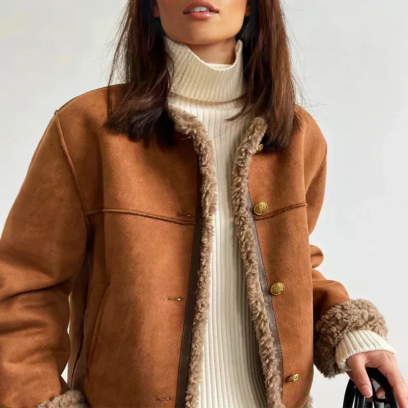 Stella® | WARME UND FEINE LEDERJACKE