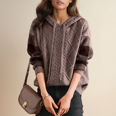 CHRISTINA® | JACQUARD-PULLOVER MIT KAPUZE