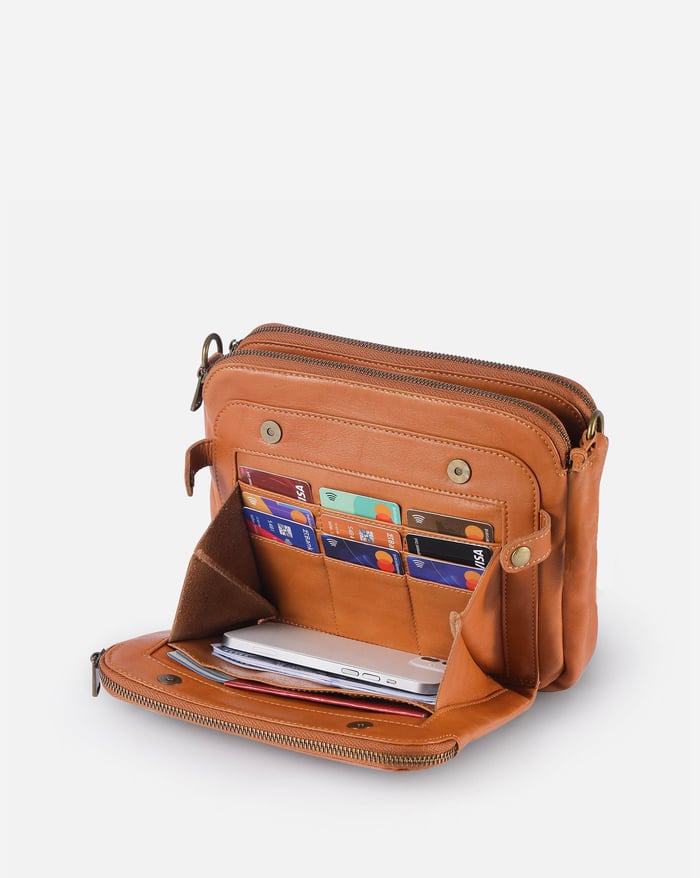 LIESL® | Hochwertige Lederhandtasche