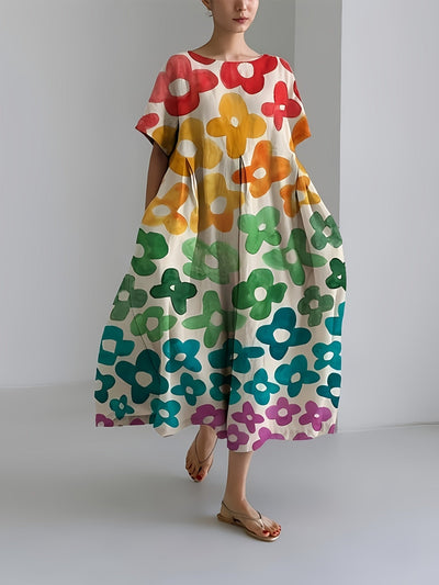 Liliane® | Regenbogen Garten Kleid