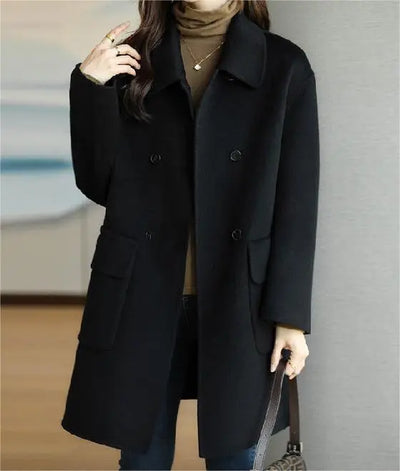 Katharina® | Wintermantel für Damen aus Wolle