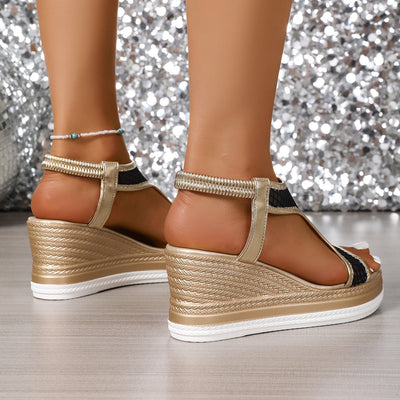 Greta® | Orthopädische Sandale mit Keilabsatz