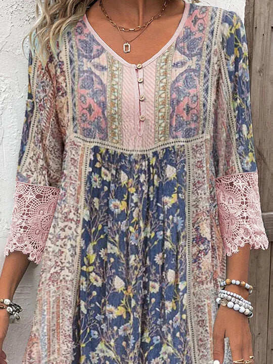 Aya - Kleid im Ibiza-Stil