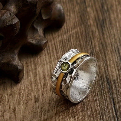 Dori® | Eleganter grüner Zirkonring