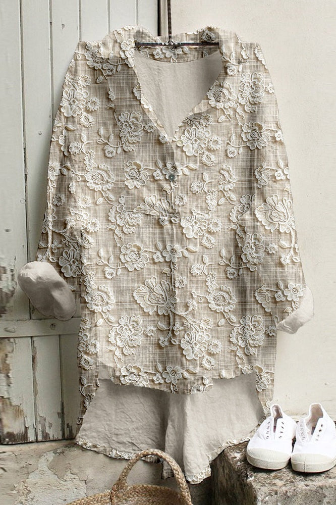 Mira® | Bluse Sand & Bloom
