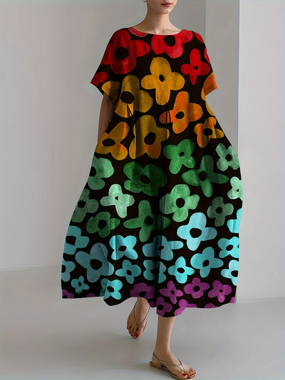 Liliane® | Regenbogen Garten Kleid