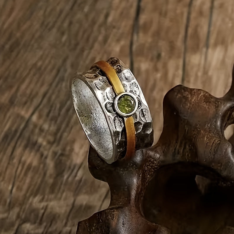 Dori® | Eleganter grüner Zirkonring