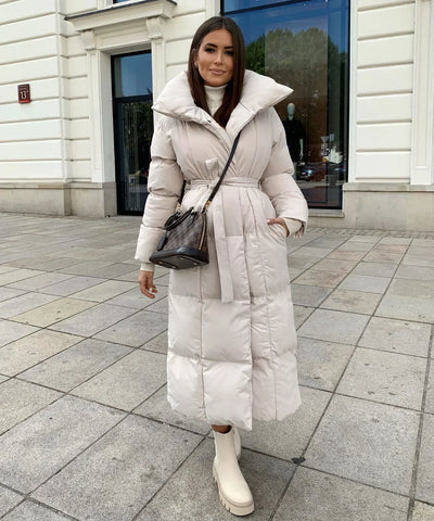 Bianca® | Langer Wintermantel mit Gürtel