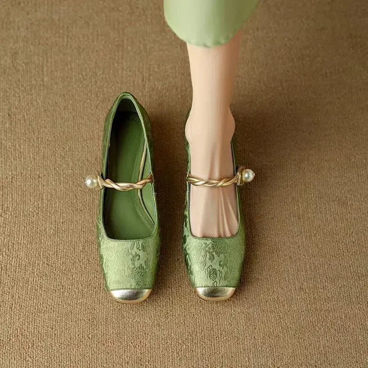 Clara® | Mestelle Leder Mary Janes