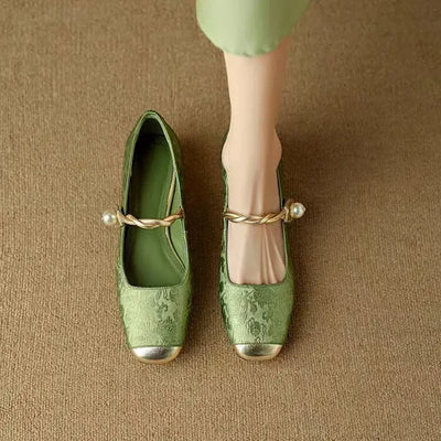 Clara® | Mestelle Leder Mary Janes