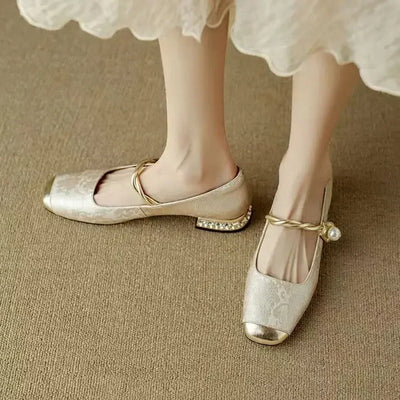Clara® | Mestelle Leder Mary Janes