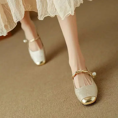Clara® | Mestelle Leder Mary Janes