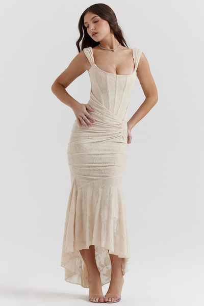 Corinna - Elegantes Maxikleid