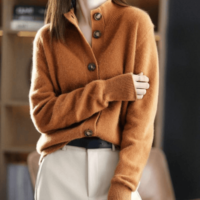 Ylva® | Luxuriöser Cashmere Strickcardigan