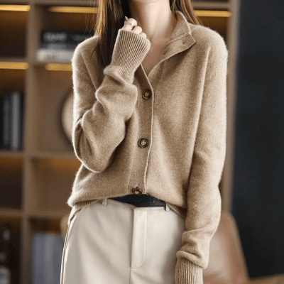Ylva® | Luxuriöser Cashmere Strickcardigan