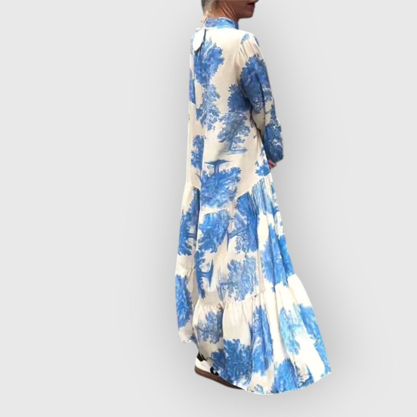Hanna - Florales Maxikleid