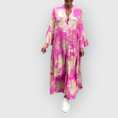 Hanna - Florales Maxikleid