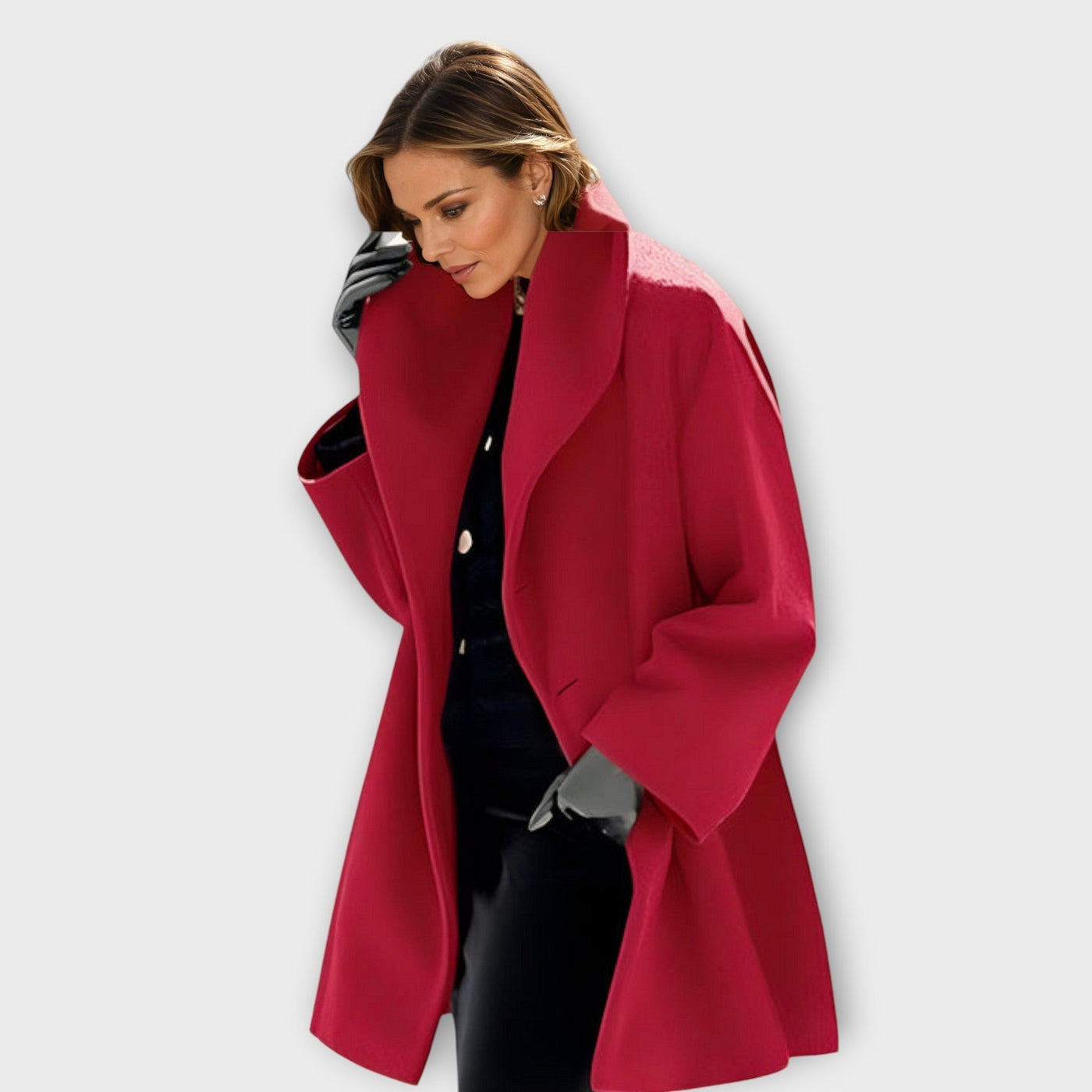 Verena® | Premium Wollmantel für Herbst & Winter