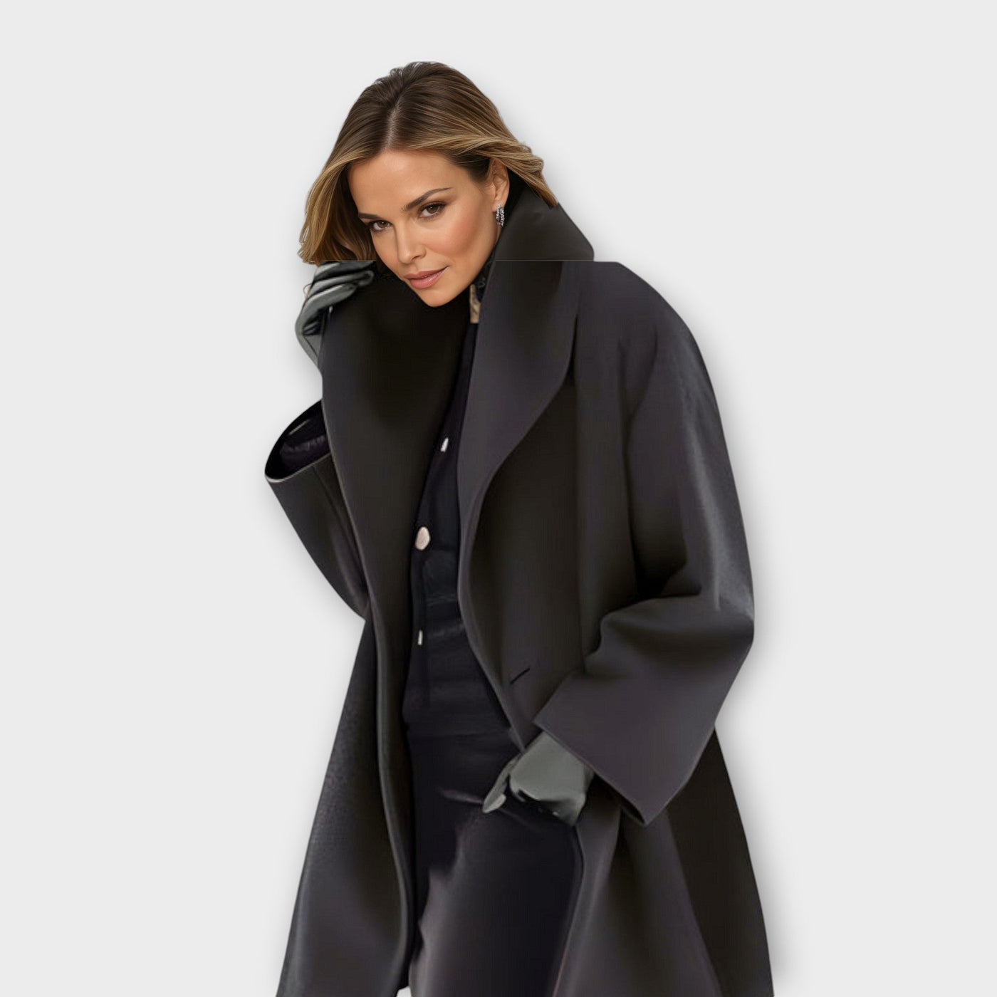 Verena® | Premium Wollmantel für Herbst & Winter