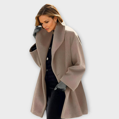 Verena® | Premium Wollmantel für Herbst & Winter
