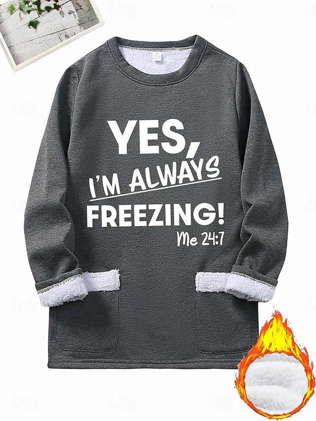 Sabine® | „Yes, I’m Always Freezing“ Warmes Winter-Outfit