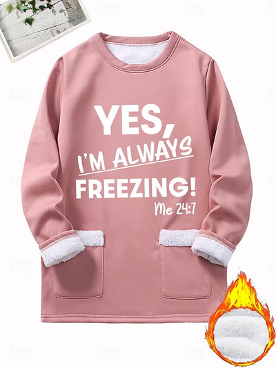 Sabine® | „Yes, I’m Always Freezing“ Warmes Winter-Outfit