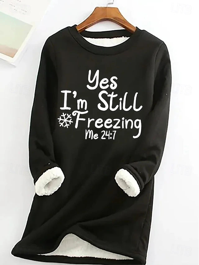 Katharina® | „Yes, I’m Always Freezing“ Warmes Winter-Outfit