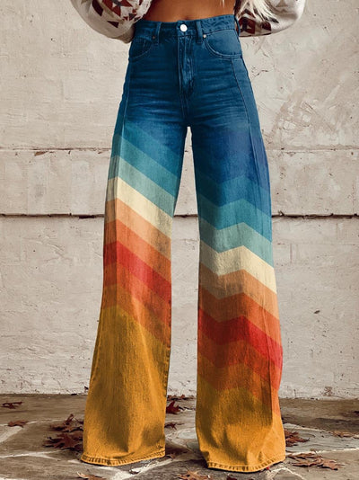 Amaris® | Retro Zickzackhosen