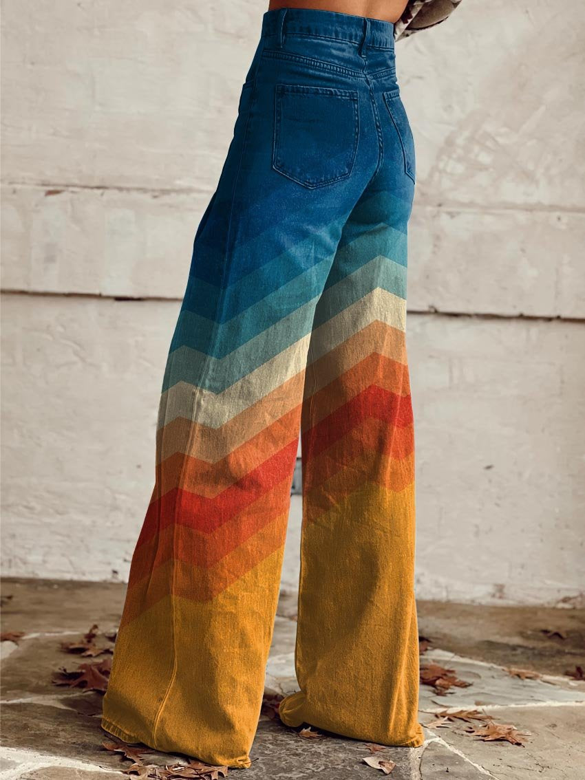 Maja® | Elegante Hosen mit modernem Zickzackmuster