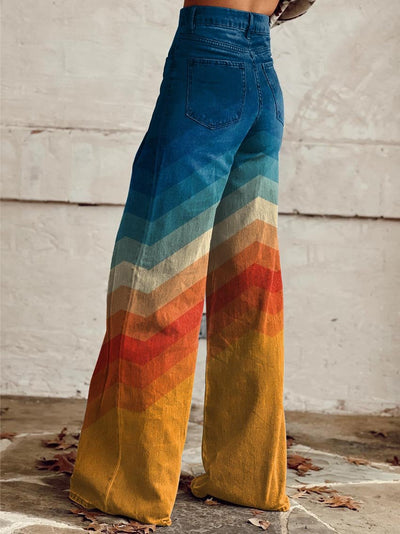 Maja® | Elegante Hosen mit modernem Zickzackmuster