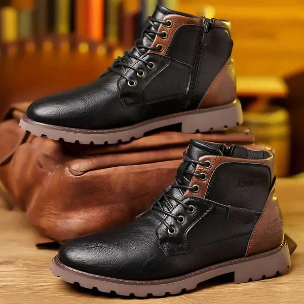 Rudi® | Schnürstiefel aus strapazierfähigem Leder
