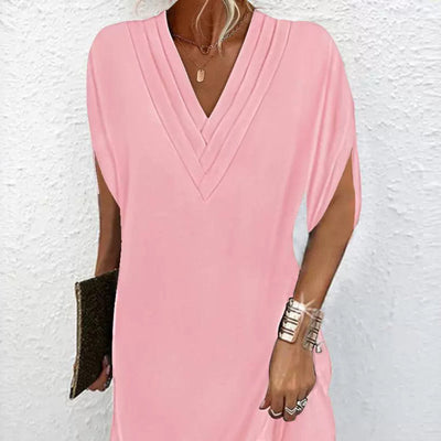 Anemoon™ | Elegantes Kleid mit V-Ausschnitt