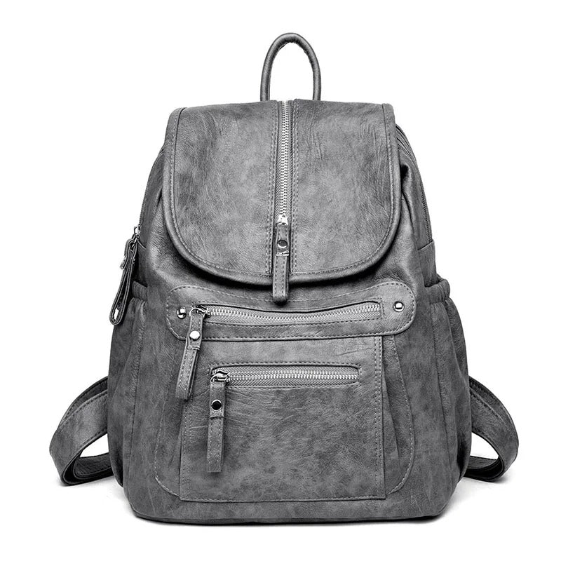 Anika® | Bequemer und leichter Rucksack aus Leder